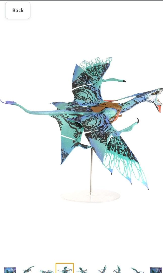 Mcfarlane Avatar Jake Sully Banshee Dragon Action Figure Playset Brand ...