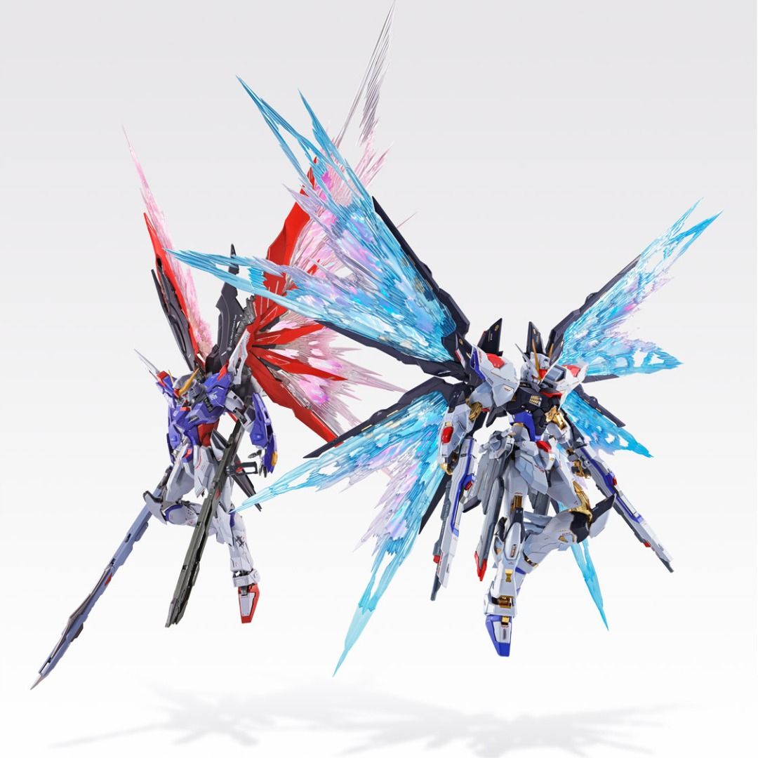 Metal Build Freedom & Destiny Gundam with wings, Hobbies & Toys, Toys ...