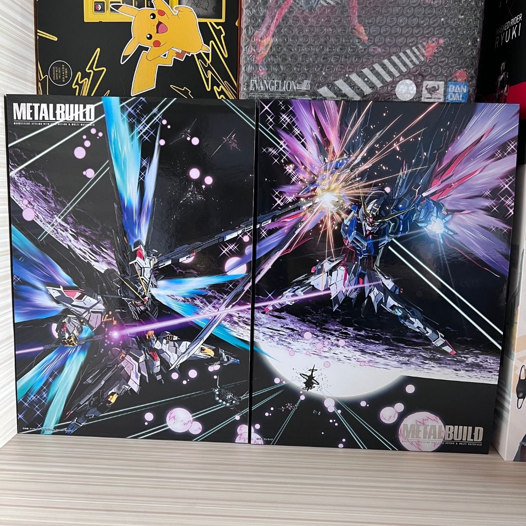 Metal Build Freedom & Destiny Gundam with wings, Hobbies & Toys, Toys ...
