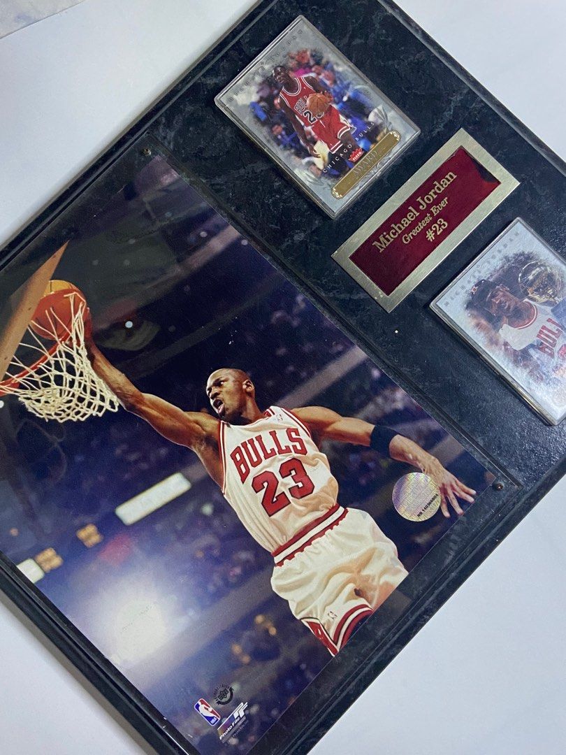 Michael Jordan Picture Frame Memorabilia, Hobbies & Toys, Memorabilia