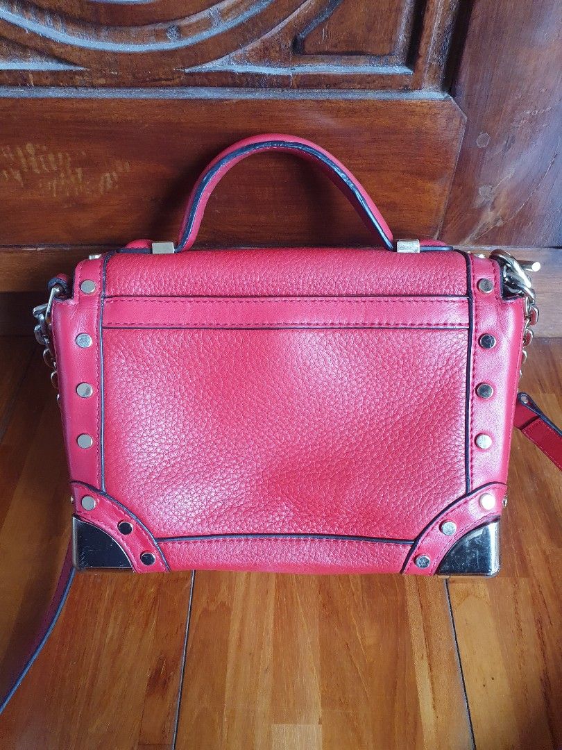 Michael kors outlet cori trunk bag