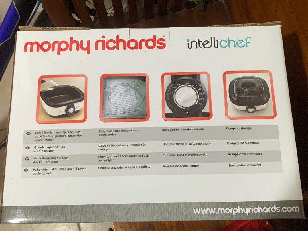 Morphy Richards Intellichef model 48615, TV & Home Appliances, Kitchen