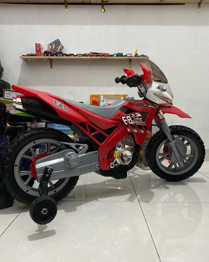 Motor trail listrik aki anak, Toys & Collectibles, Mainan di Carousell