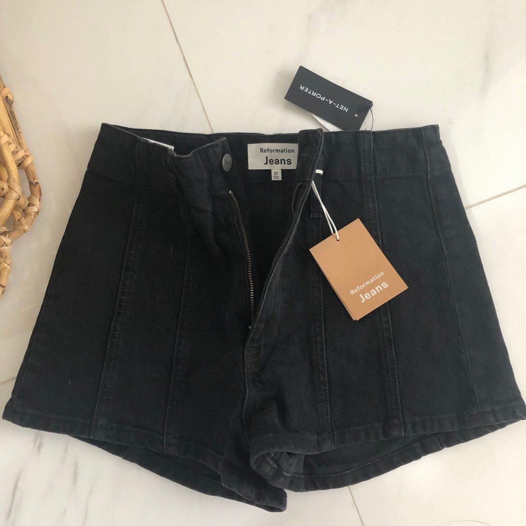 Reformation denim outlet shorts
