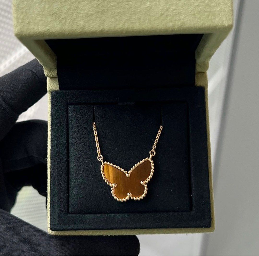 Alhambra butterfly cheap necklace