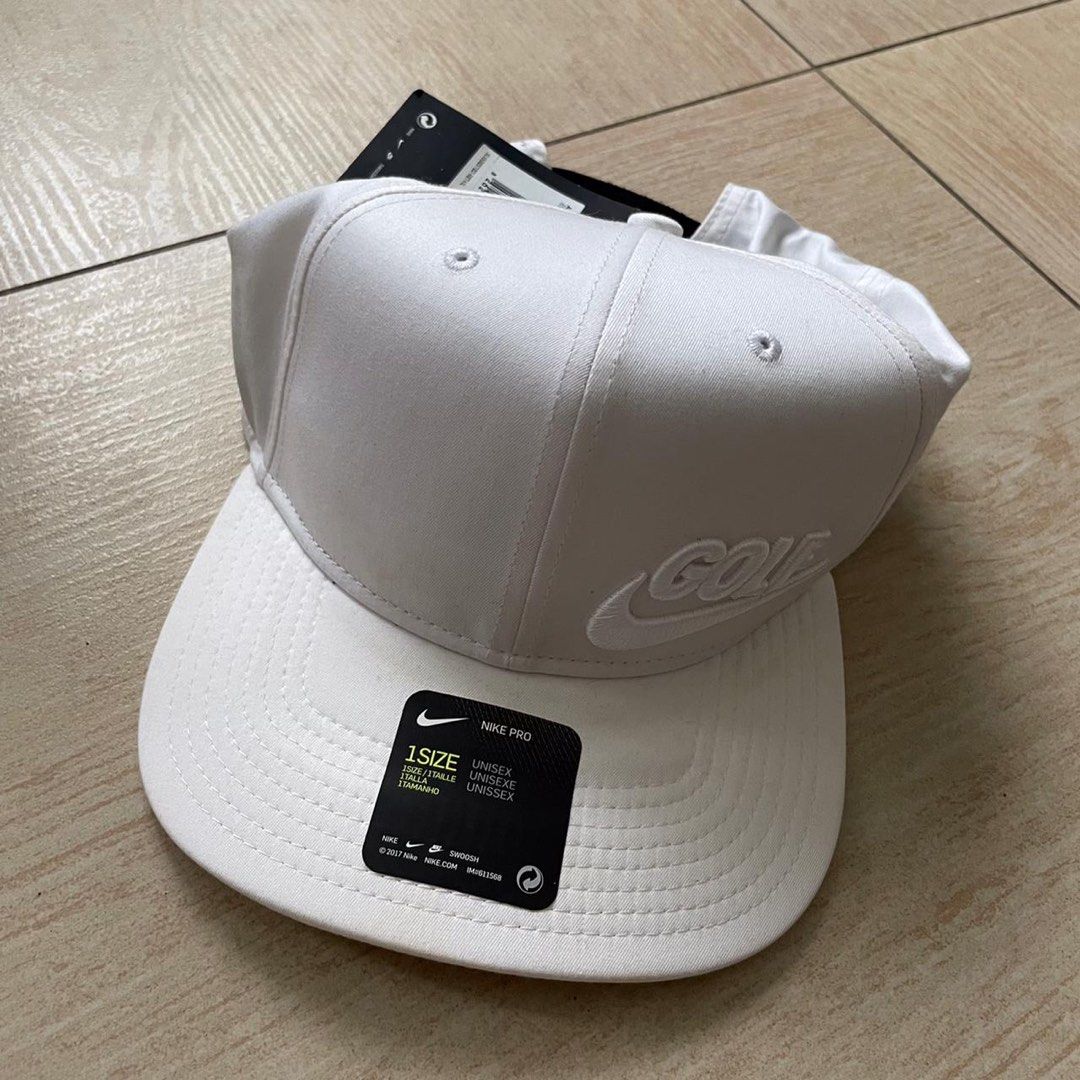 mens white nike golf hat