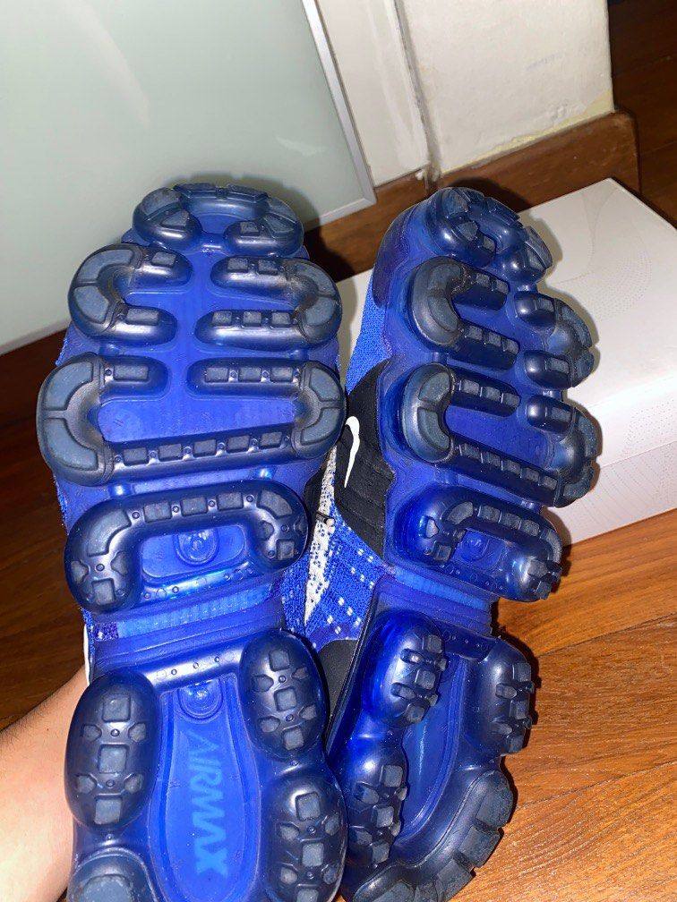 Cream blue vapormax sale