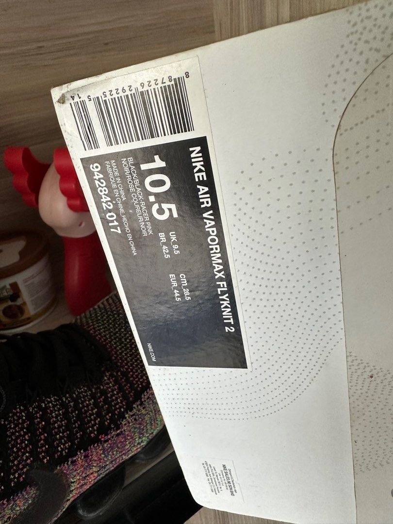 Vapormax noir rose deals