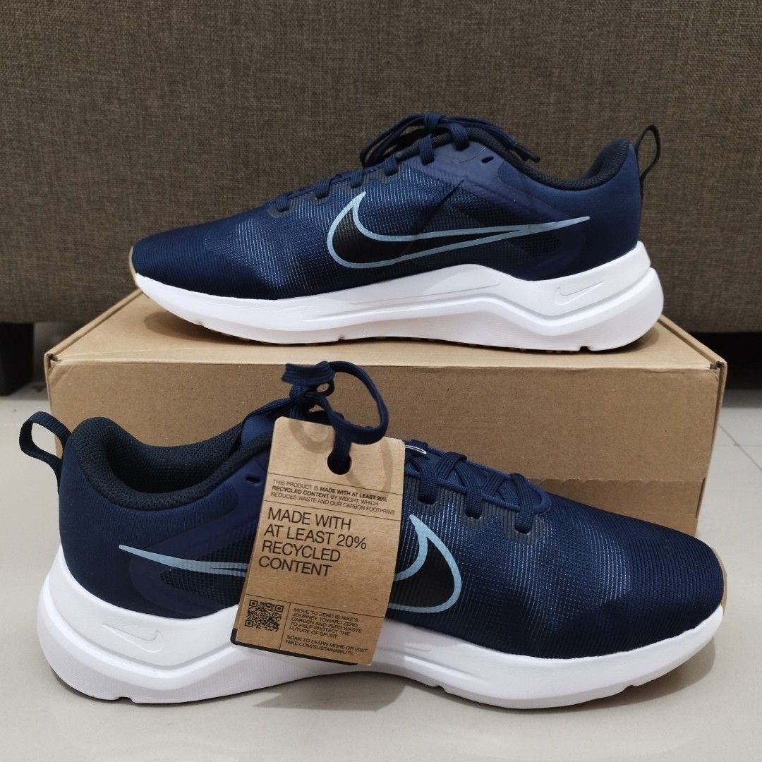 Sepatu Running Nike Downshifter 12 Midnight Navy Original BNIB Resmi