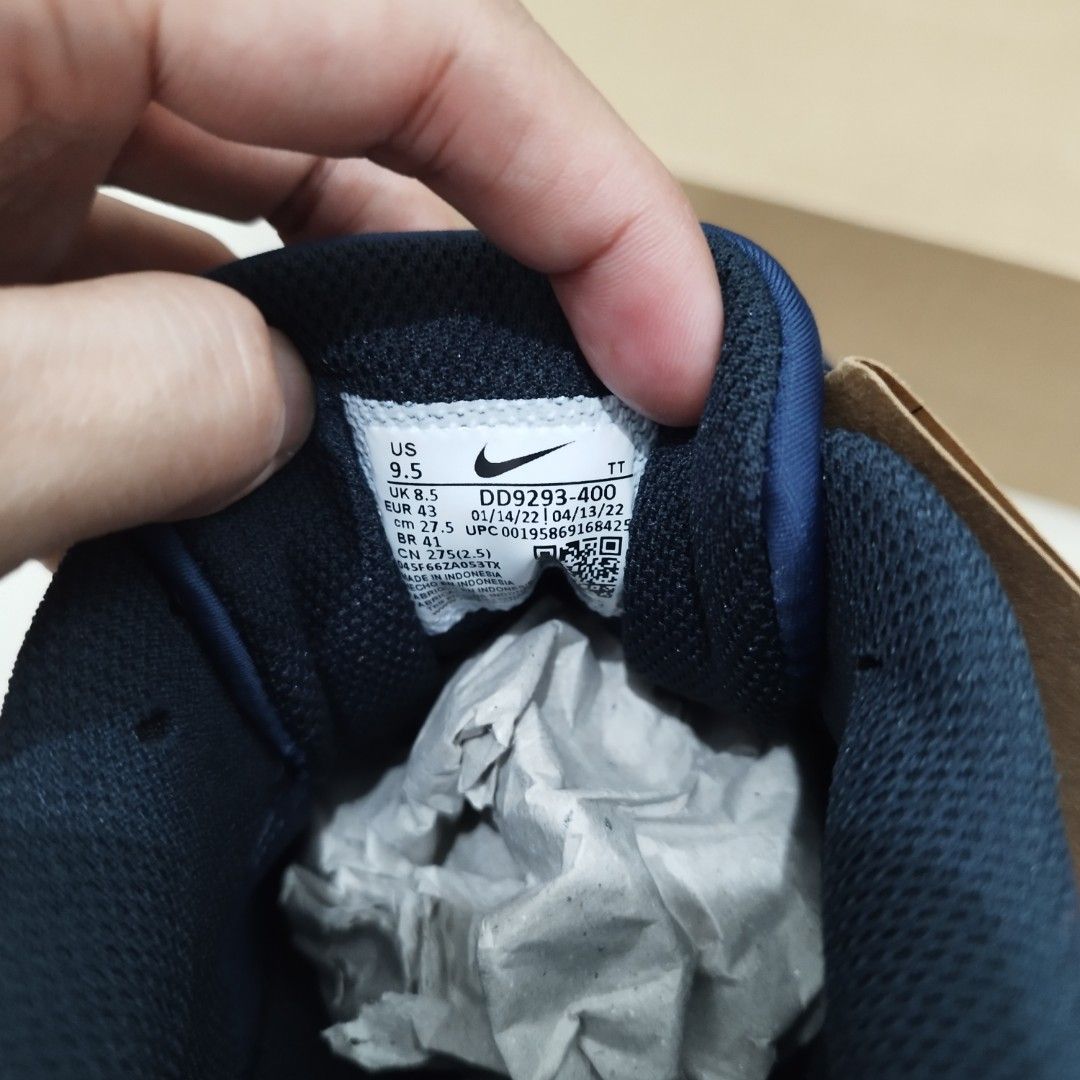 Sepatu Running Nike Downshifter 12 Midnight Navy Original BNIB Resmi