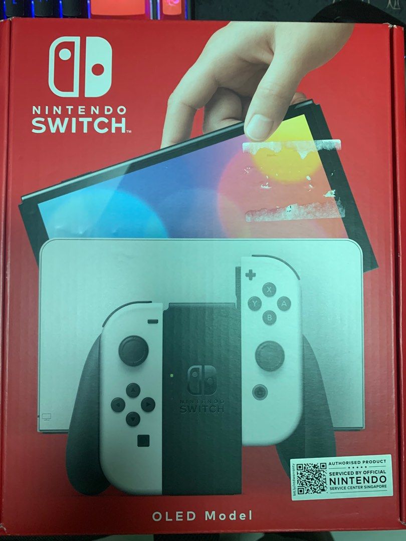 Nintendo Switch OLED White, Video Gaming, Video Game Consoles, Nintendo