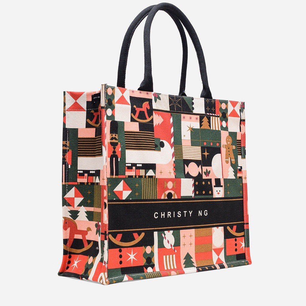 Noel Canvas Tote Bag Christy Ng (large), Women's Fashion, Bags & Wallets, Tote  Bags on Carousell