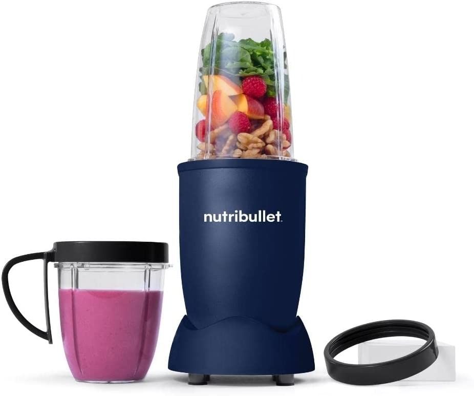 NutriBullet 600W Personal Blender (Navy Blue), TV & Home Appliances, Kitchen Appliances, Juicers