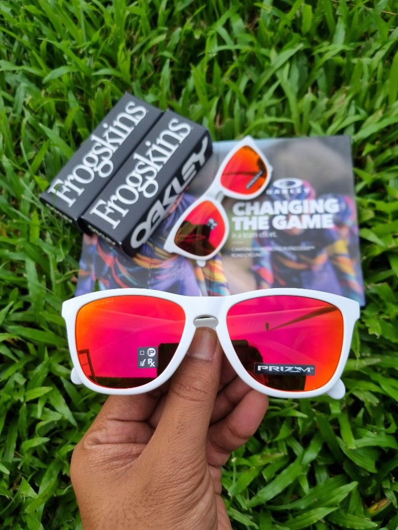 Oakley frogskins white new arrivals