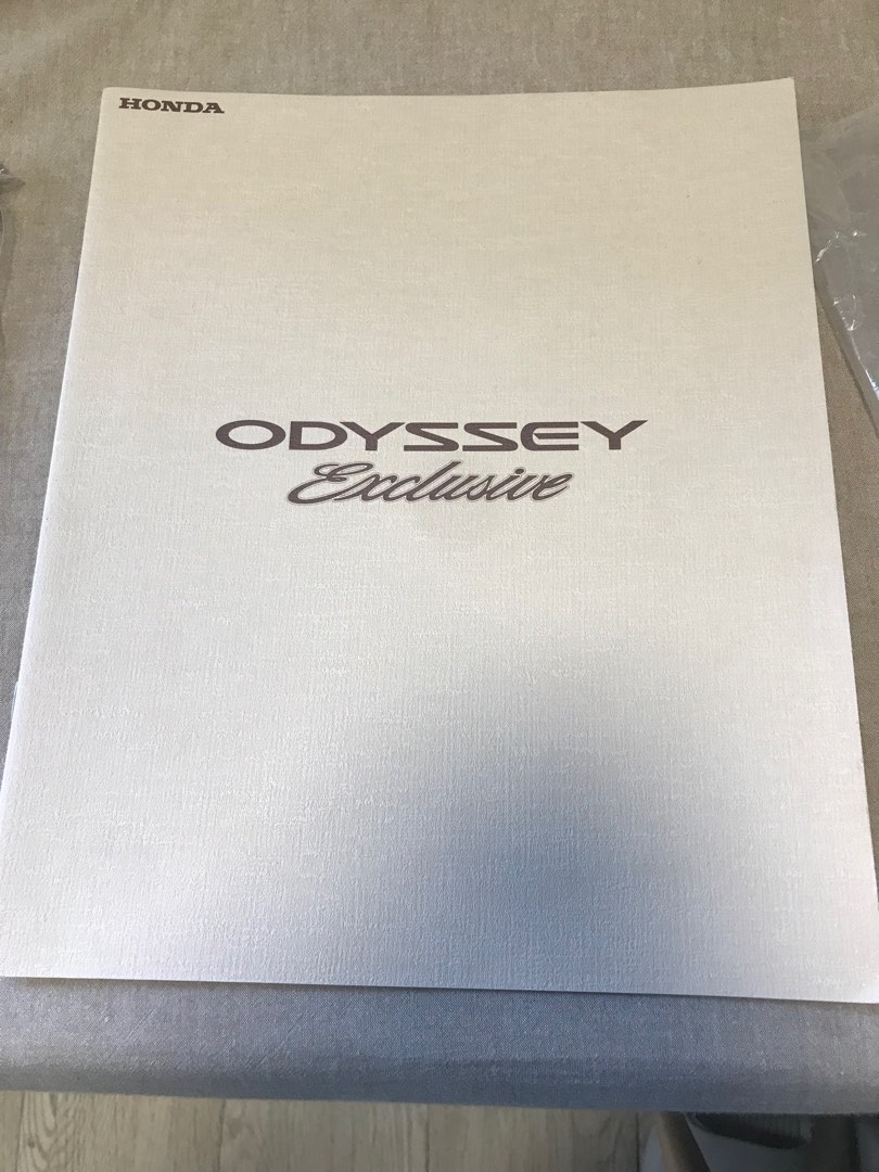 日本版本田odyssey catalog, 汽車配件, 其他 Carousell