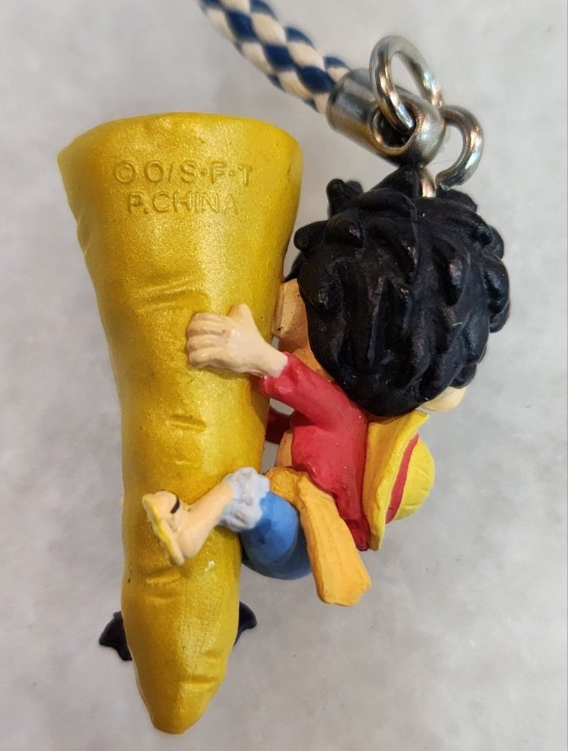 One Piece Luffy Climbing Charm / Keychain (Category: Character Goods) located in Pasig City. Submitted by devians_online_shop (Listing ID 1203874229, Image 2). Description: No known Issues, What you see is what you get..