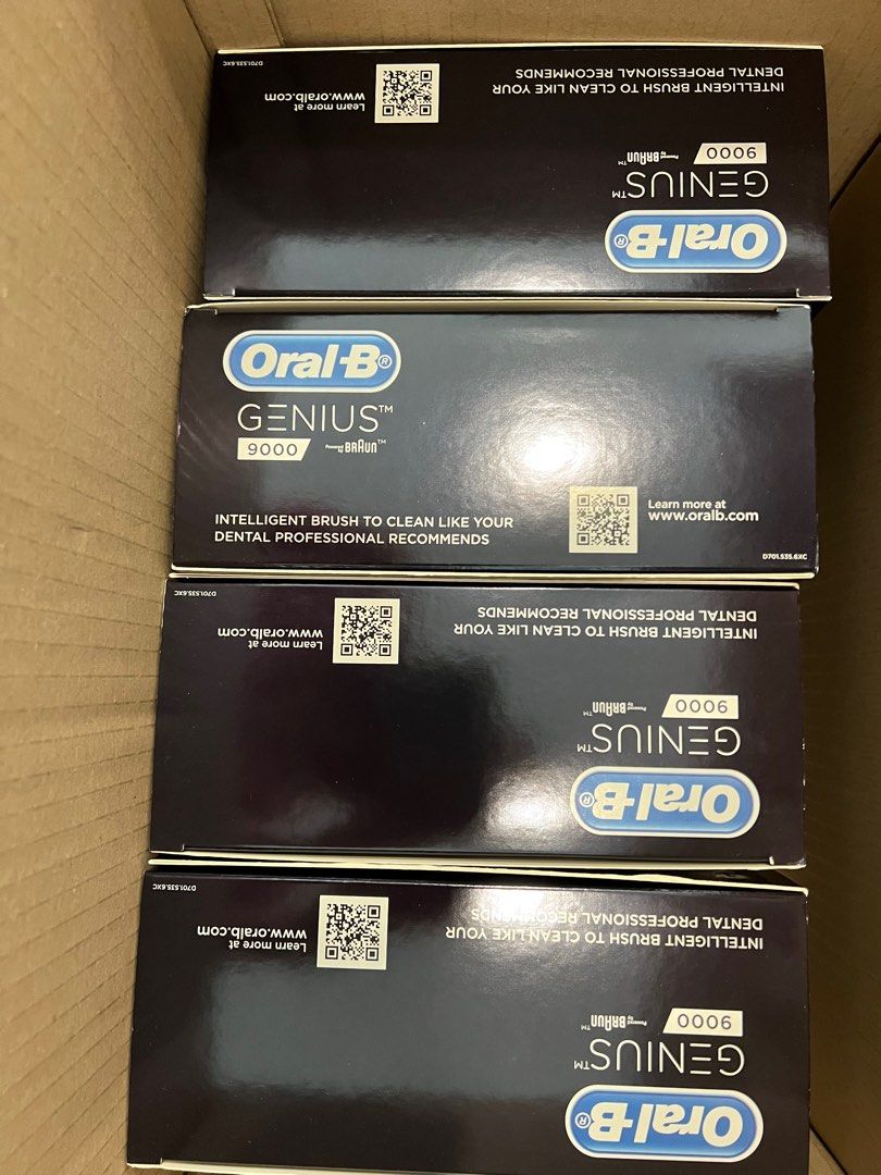 Oral B Genius 9000 Electric Toothbrush, Beauty & Personal Care, Oral ...