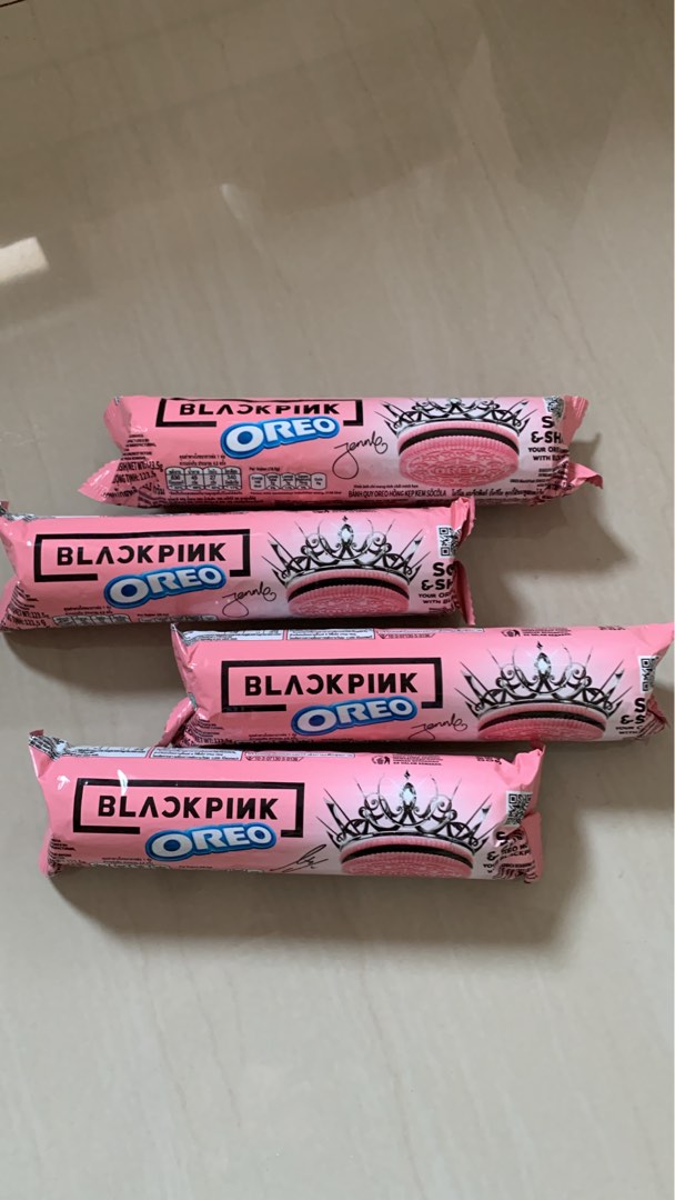 Oreo x Blackpink, Food & Drinks, Beverages on Carousell