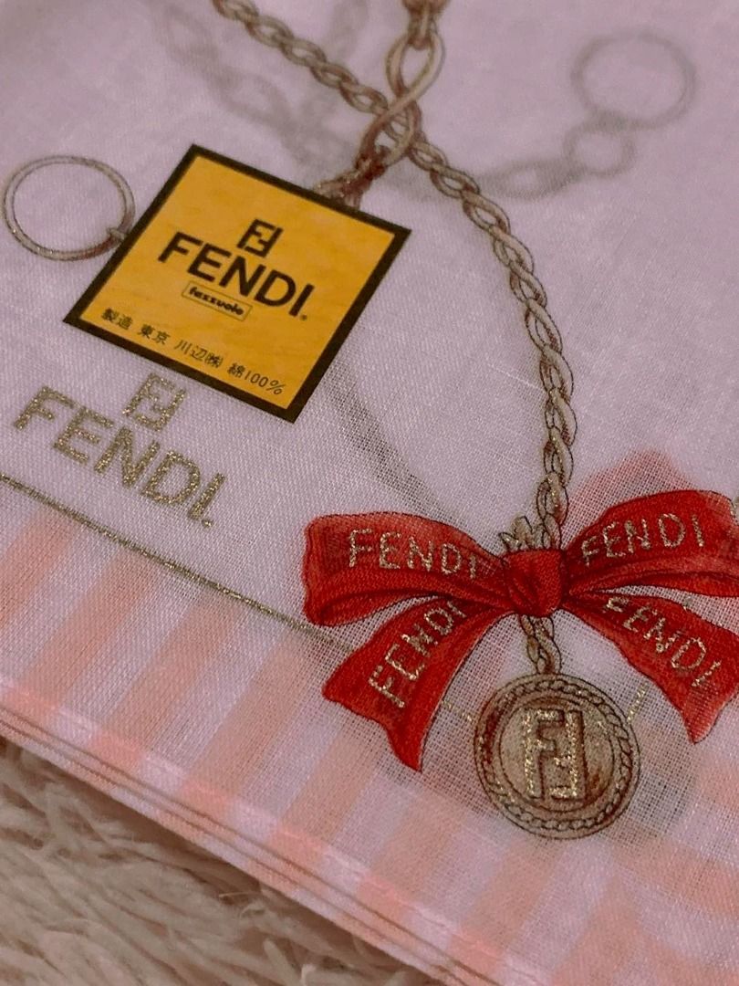 Original FENDI Ladies Handkerchief Bought in Japan Store, Women's ...