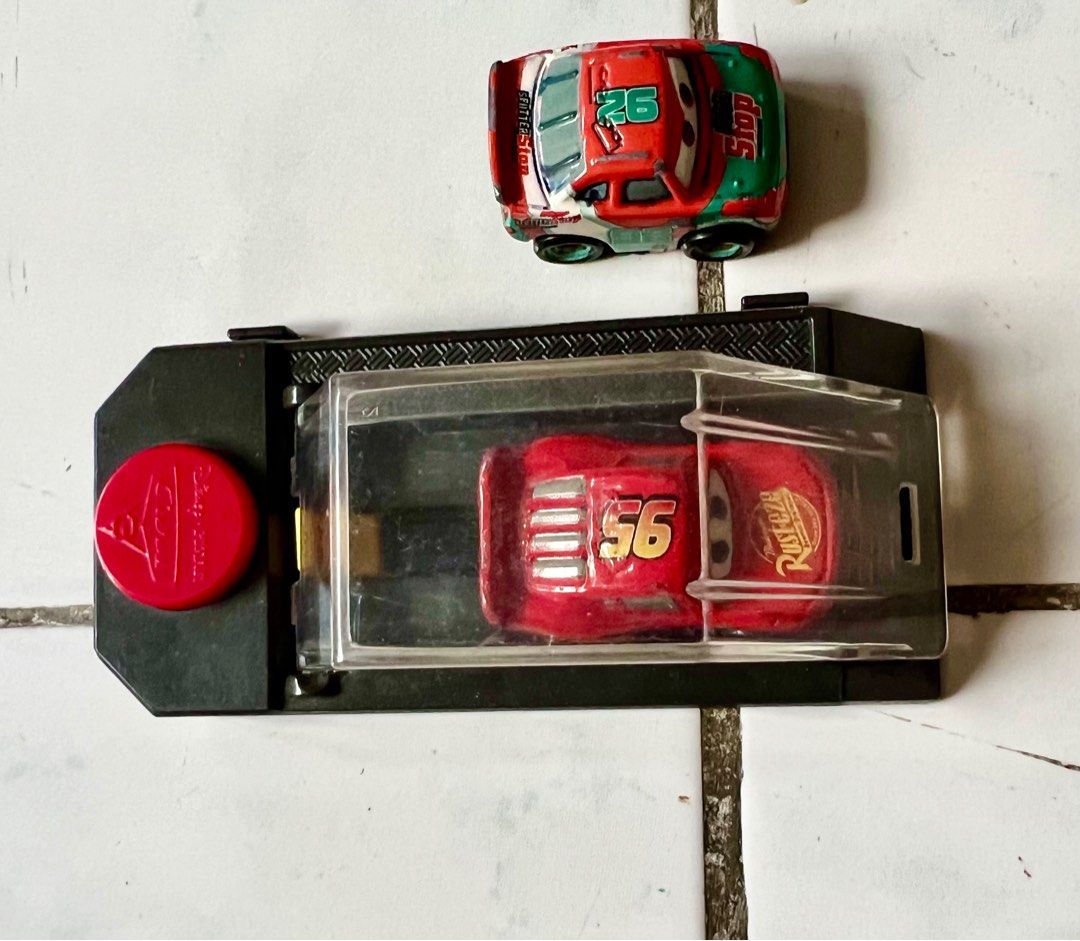 Original Mattel Disney Pixas Cars Mini Racer Lightning McQueen with ...