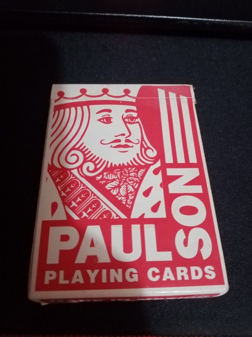Original Paulson Playing Cards, Hobbies & Toys, Toys & Games on Carousell