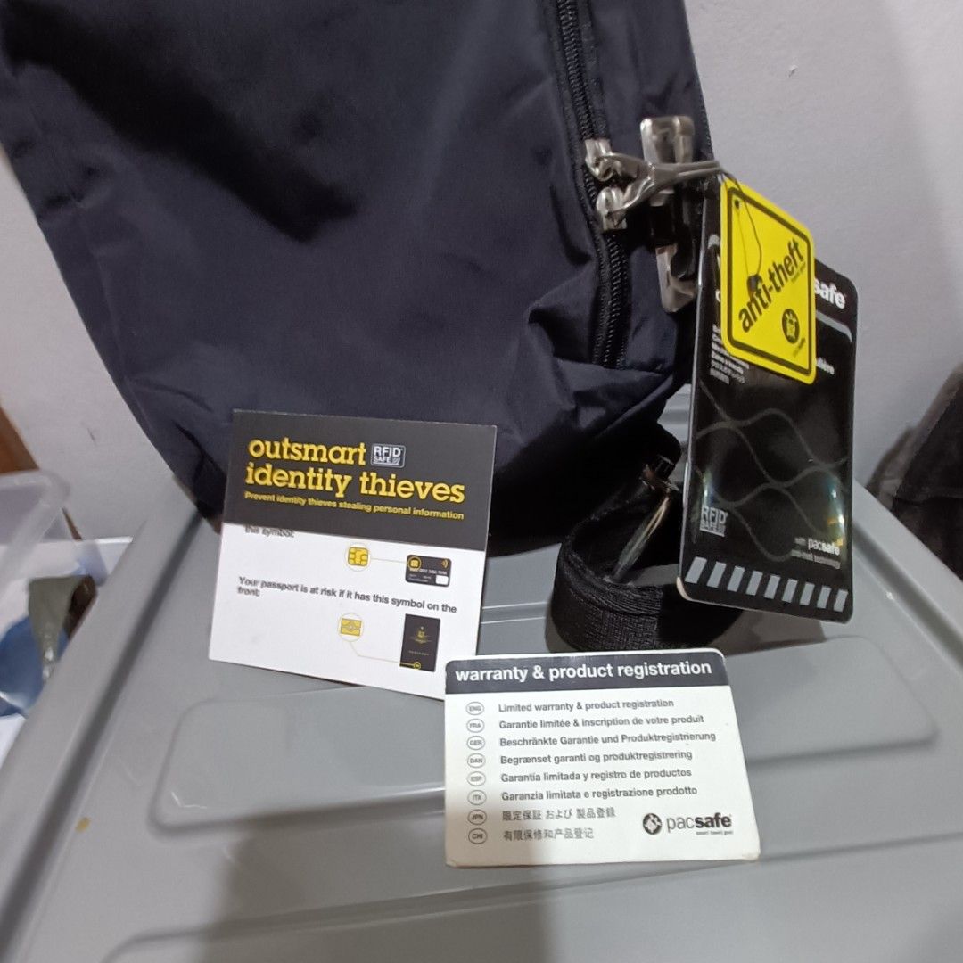 Pacsafe vibe 325 crossbody pack new, Men's Fashion, Bags, Sling Bags on ...