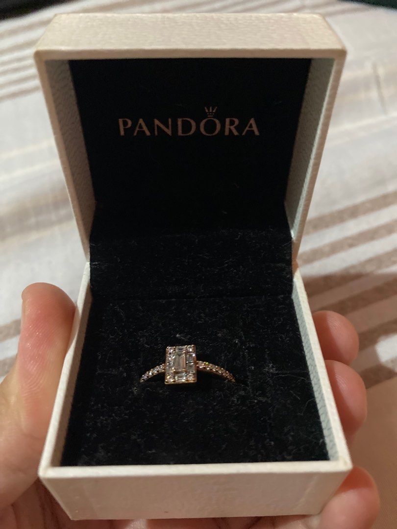 Luminous ice cheap ring pandora rose