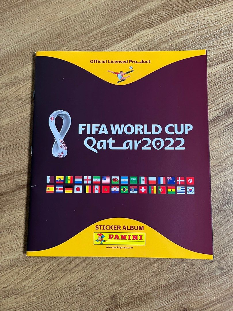 Panini FIFA World Cup Sticker Album 2022, Hobbies & Toys, Memorabilia