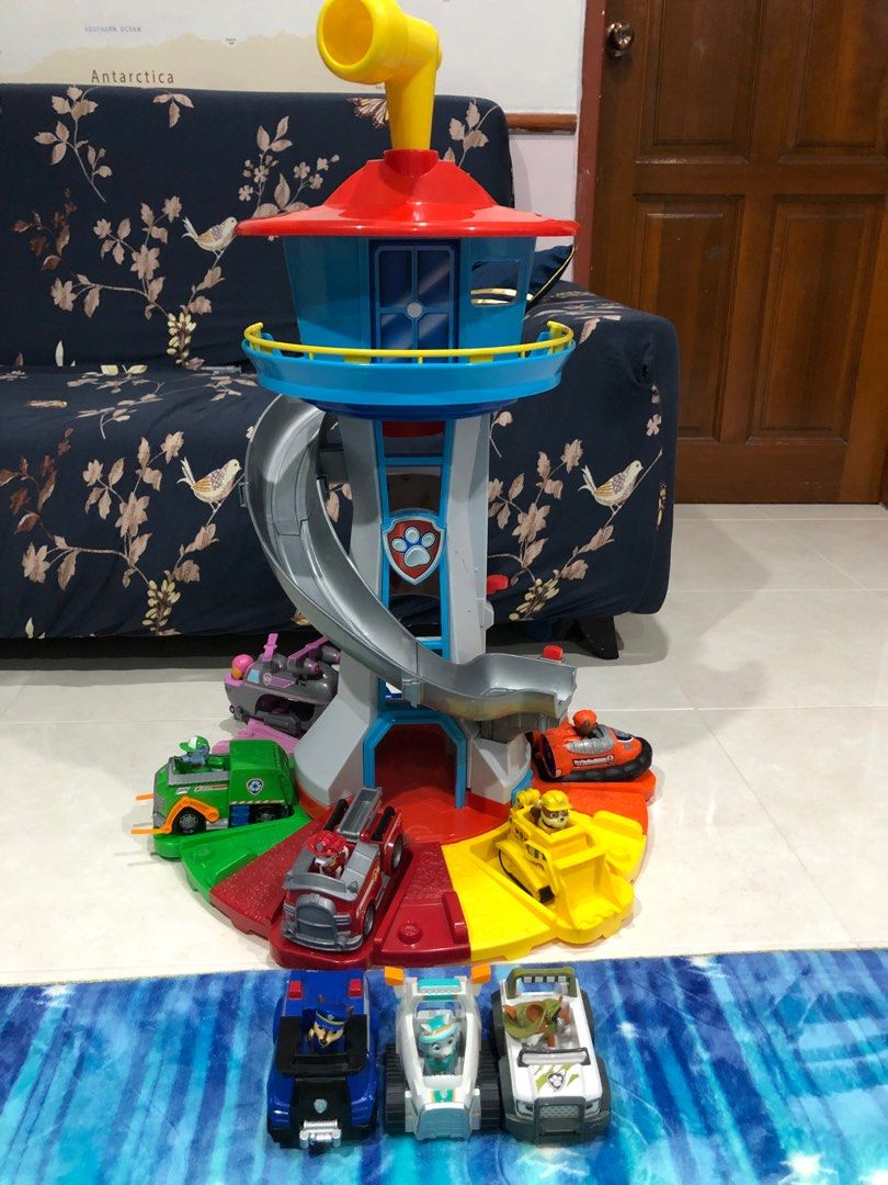 paw patrol tower asda