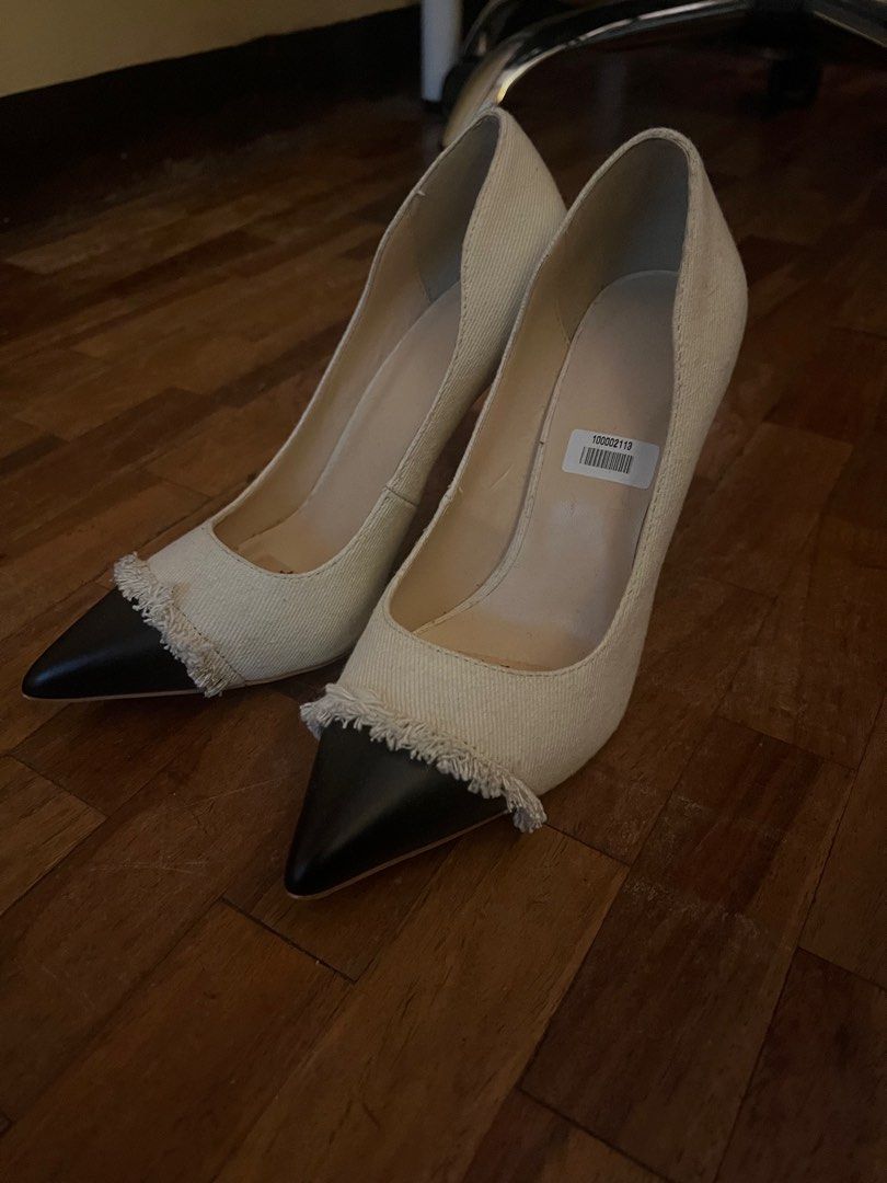 spendless shoes white heels