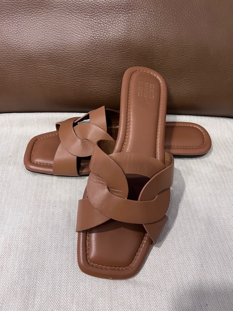 Red sandals size best sale 12