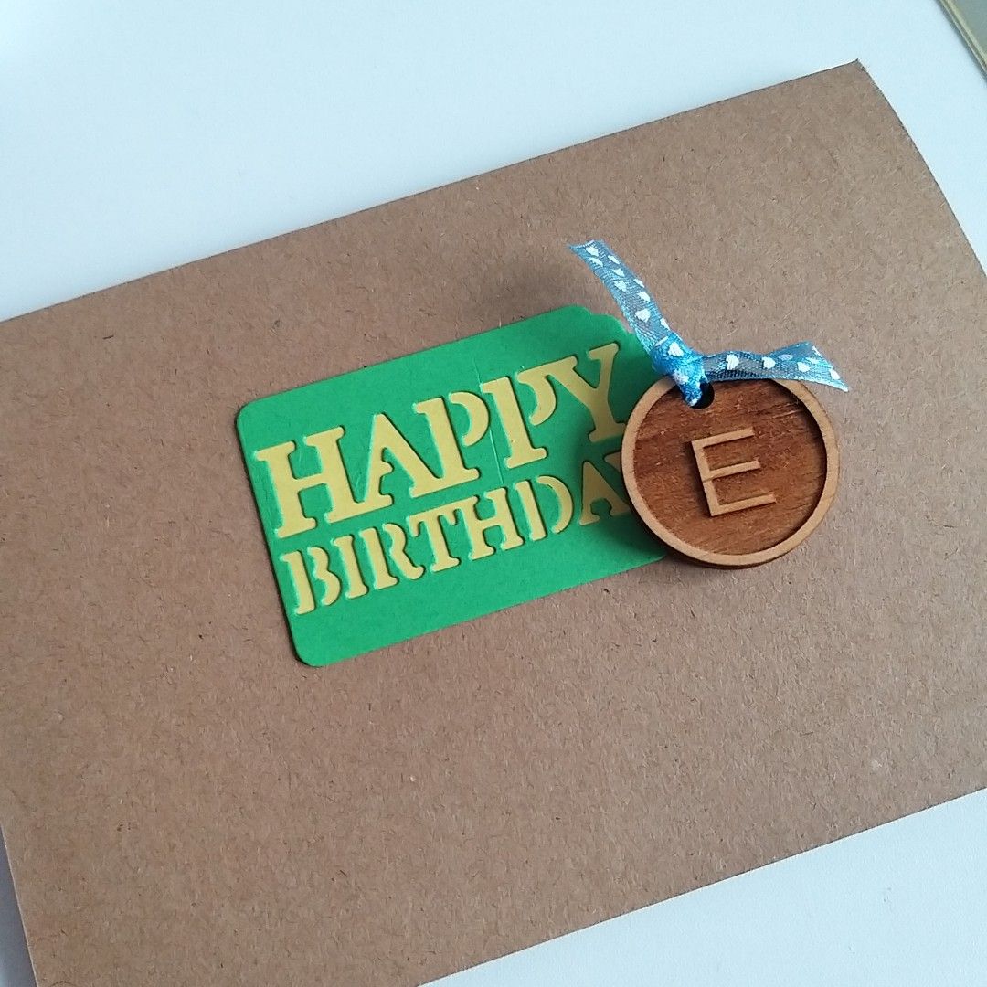 Personalised Braille labels and greetings cards for blind and visually