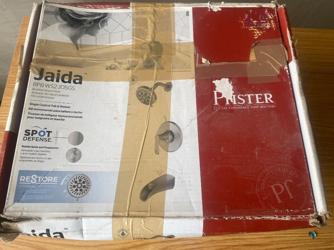 Pfister Jaida Tub & Shower Faucet, TV & Home Appliances, Water Heater