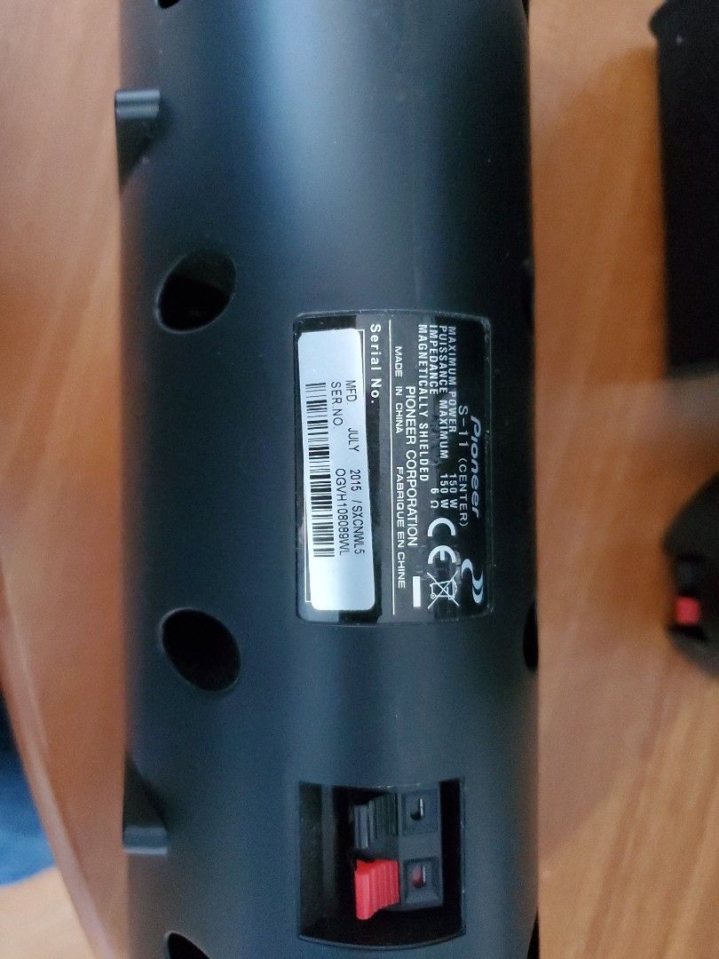 Pioneer S11 Surround 5.1 Speaker, 音響器材, Soundbar、揚聲器、藍牙喇叭、耳擴 Carousell