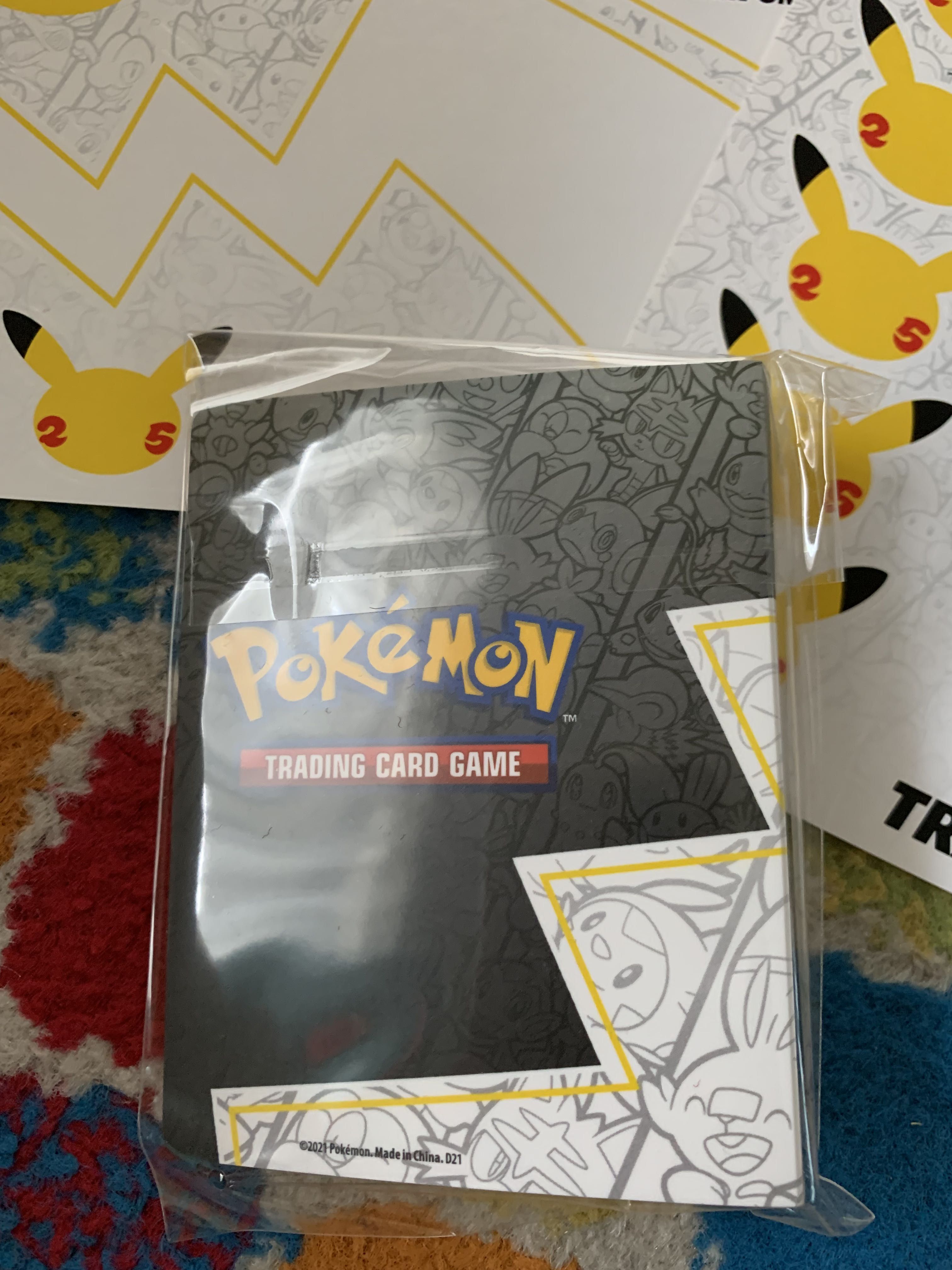 Pokemon TCG : Celebrations Mini Portfolio album and stickers. Brand New. 25th  Anniversary collection., Hobbies & Toys, Stationery & Craft, Stationery &  School Supplies on Carousell