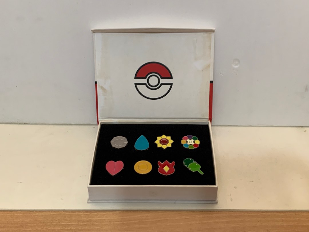 Pokémon Kanto (Gen 1) Gym Badges, Hobbies & Toys, Memorabilia ...