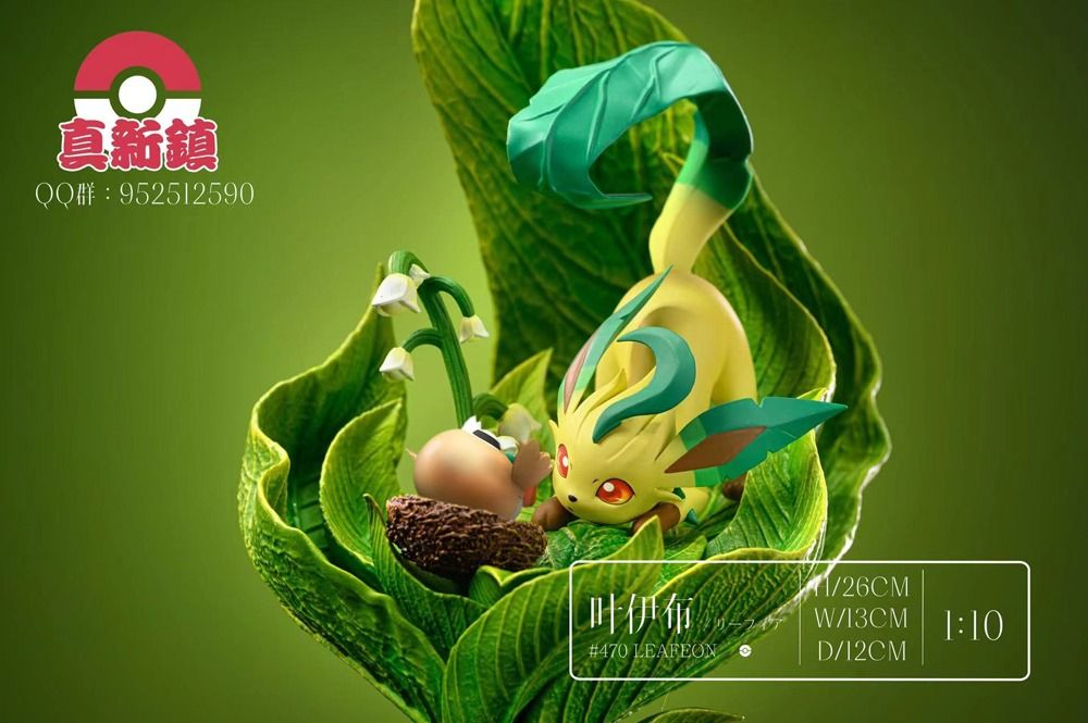 PO】Leafeon X Glaceon X Sylveon Zhen Xin Zhen Studio Pokemon