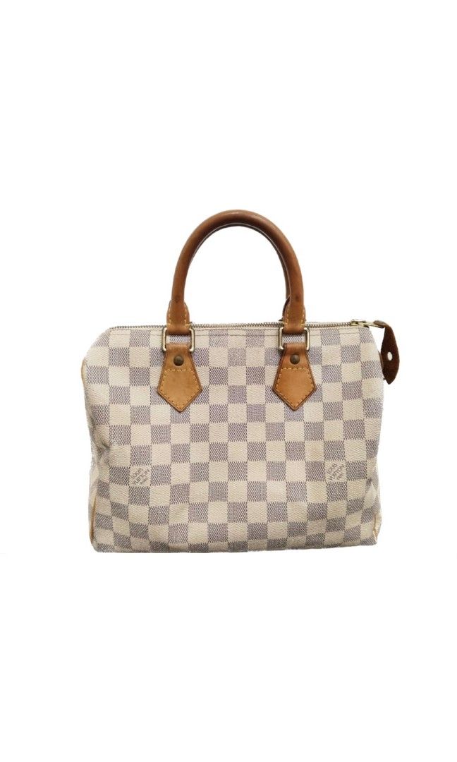 Preloved Louis Vuitton Speedy 25 Damier Azur Bag SD1017 022023 –  KimmieBBags LLC