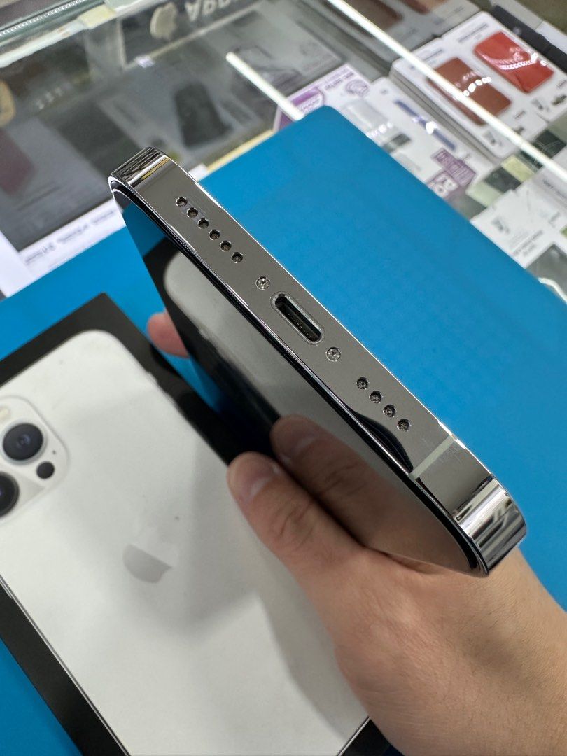 [Preowned] Apple iPhone 13 Pro Max 256GB Silver (#05-162), Mobile ...