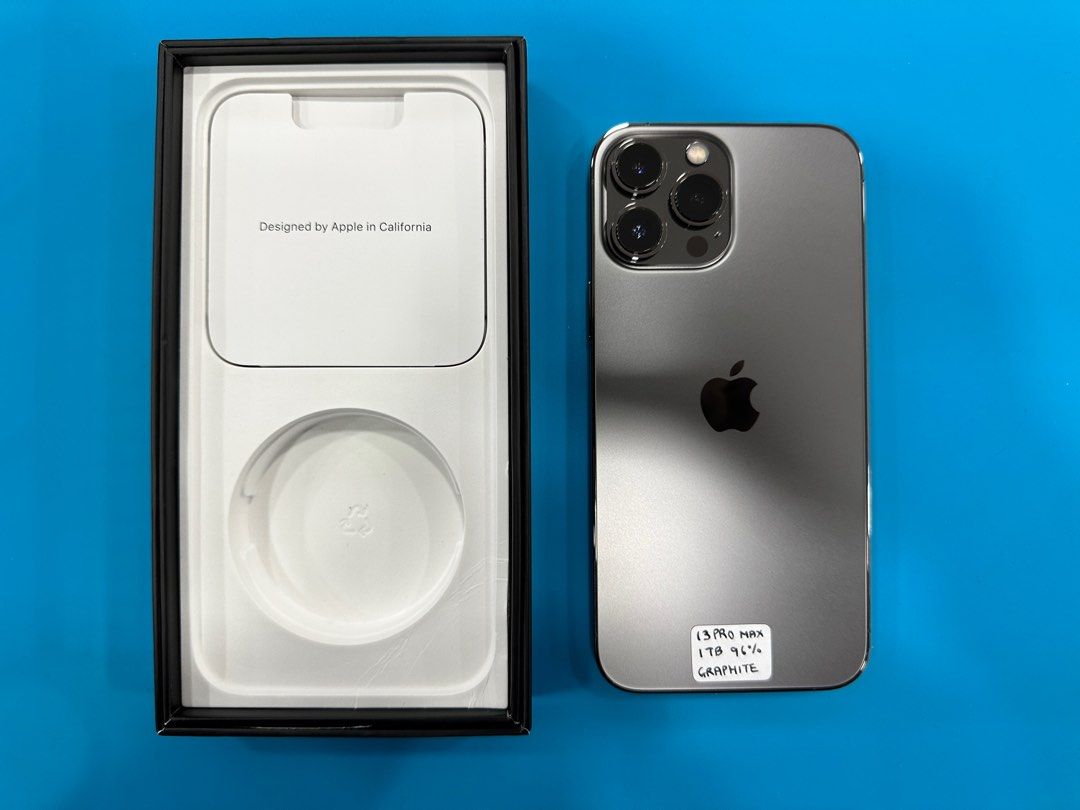 [Preowned] Apple iPhone 13 Pro Max 1TB Graphite (#05-161), Mobile ...