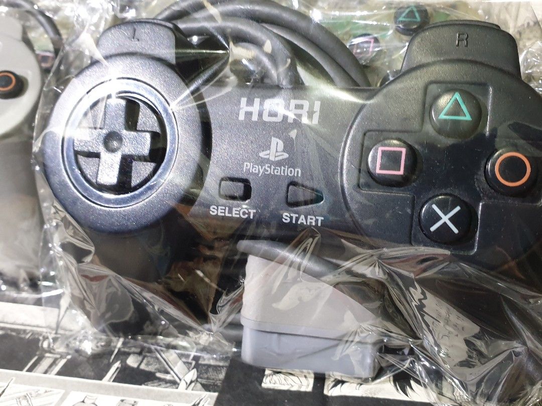 Manette HORI Transparente Squelette Pour PS1 / PS2 - Modèle Japonais, Occasion
