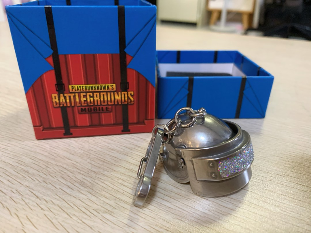 PUBG game Accessories limited edition rainbow glitter helmet, Video