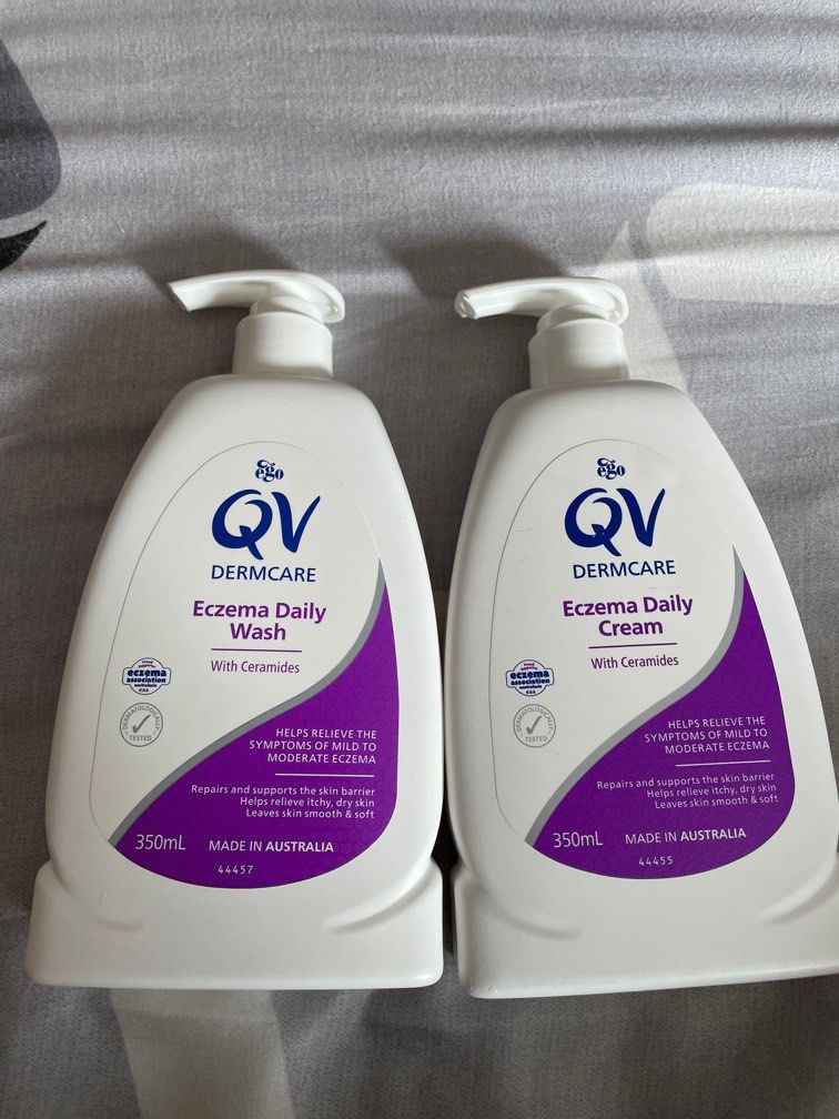 QV Eczema Wash & Cream set, Beauty & Personal Care, Bath & Body, Body