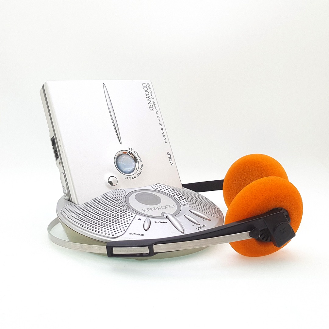 Rare! Kenwood MD Walkman DMCS55 Portable MD/MiniDisc Player In Mint