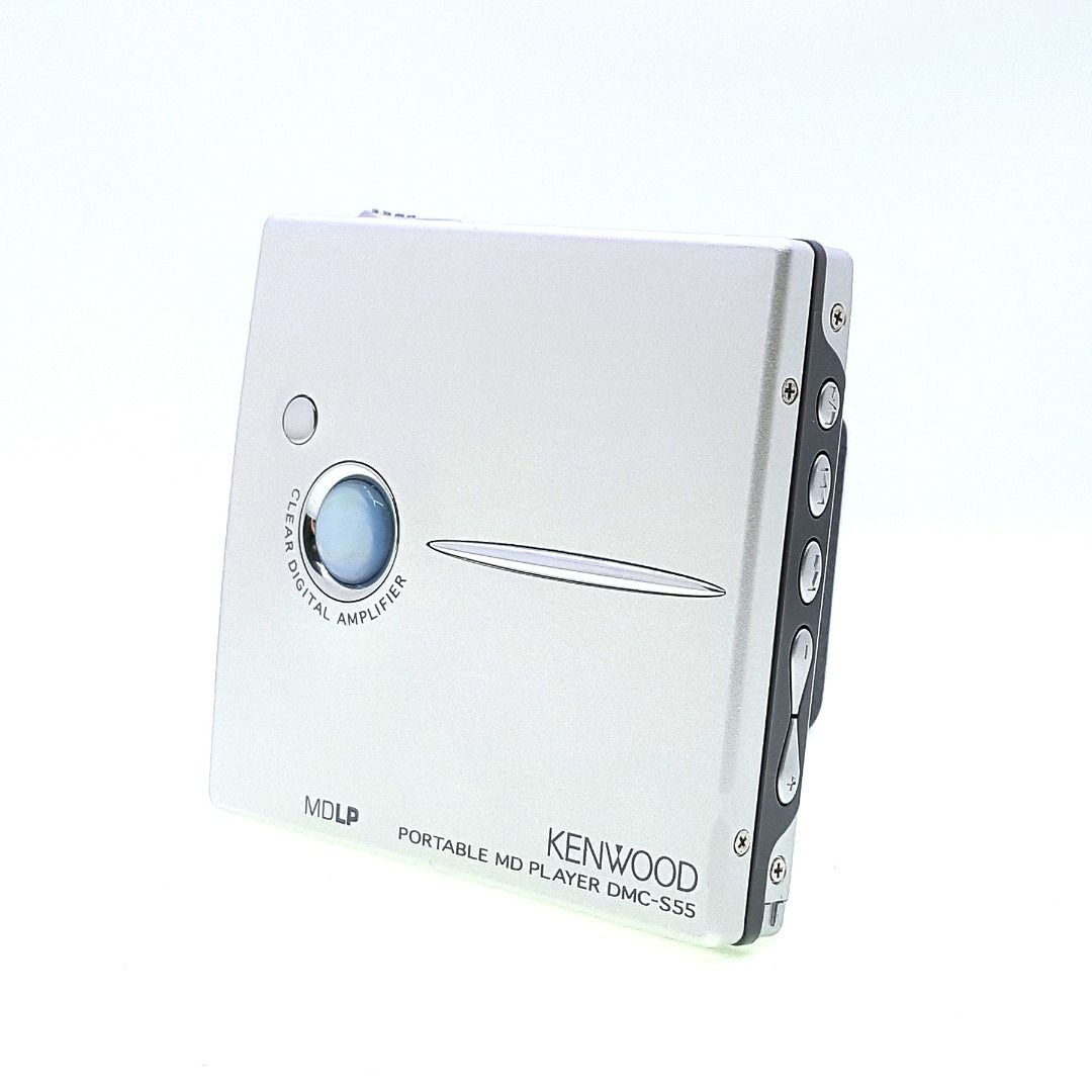 【希少　完動品】KENWOOD MD WALKMAN DMC-S55 Amazon | ケンウッド DMC-S55 ポータブルMDプレイヤー