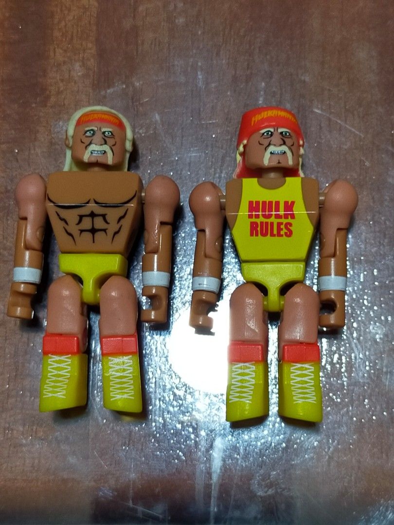 Rare WWE Hulk Hogan Stackdown Figure (Category: Figurines & Statues) located in Davao. Submitted by soleace (Listing ID 1203826006, Image 1). Description: Sold as set MOP:Gcash/Maya.
