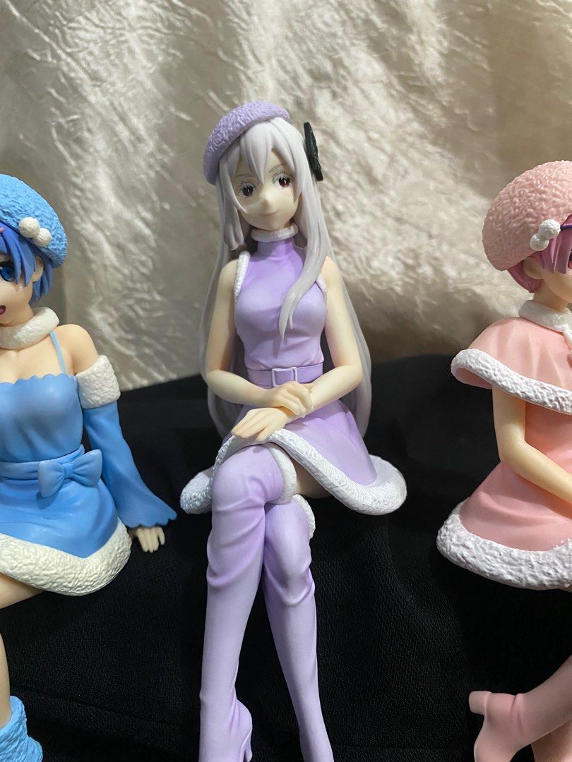 rem, ram and echidna snow princess noodle stopper, Hobbies & Toys, Toys
