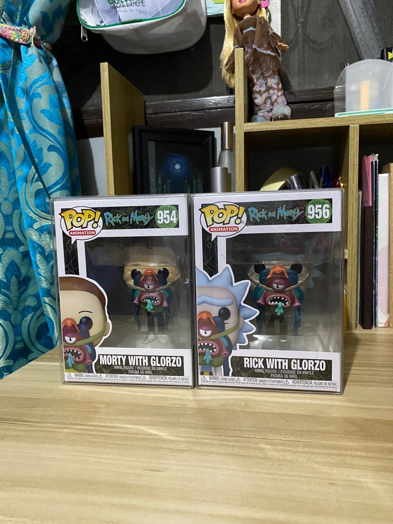 rick with glorzo funko pop