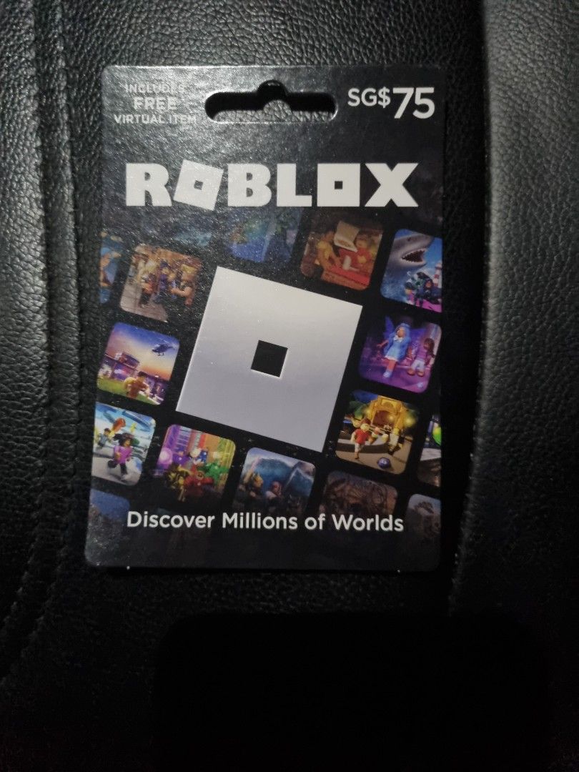 Roblox Gift Fast Card, Video Gaming, Gaming Accessories, Game Gift ...