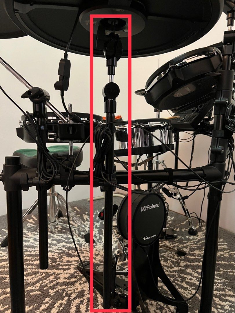 Roland Cymbal Mount for Electronic Drum MDYStandard, Hobbies & Toys